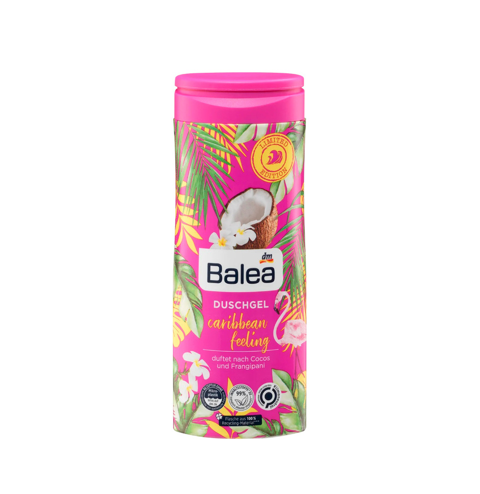 Гель для душа Balea 300ml Caribbean Feeling